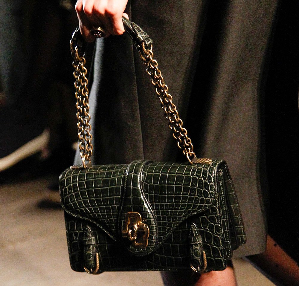 Reference image illustrating Milan Fashion Week Fall 2017: The 16 Most Covetable Runway Bags