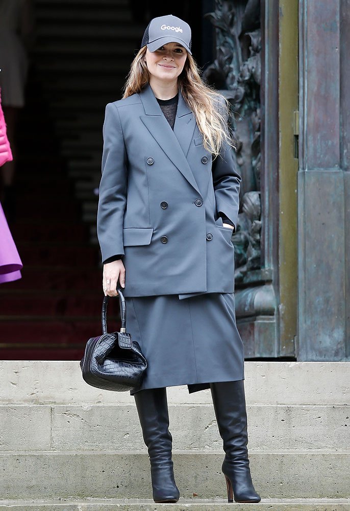 Reference image illustrating Miroslava Duma’s Obsession with Gabriela Hearst Nina and Demi Bags: A Style Deep Dive