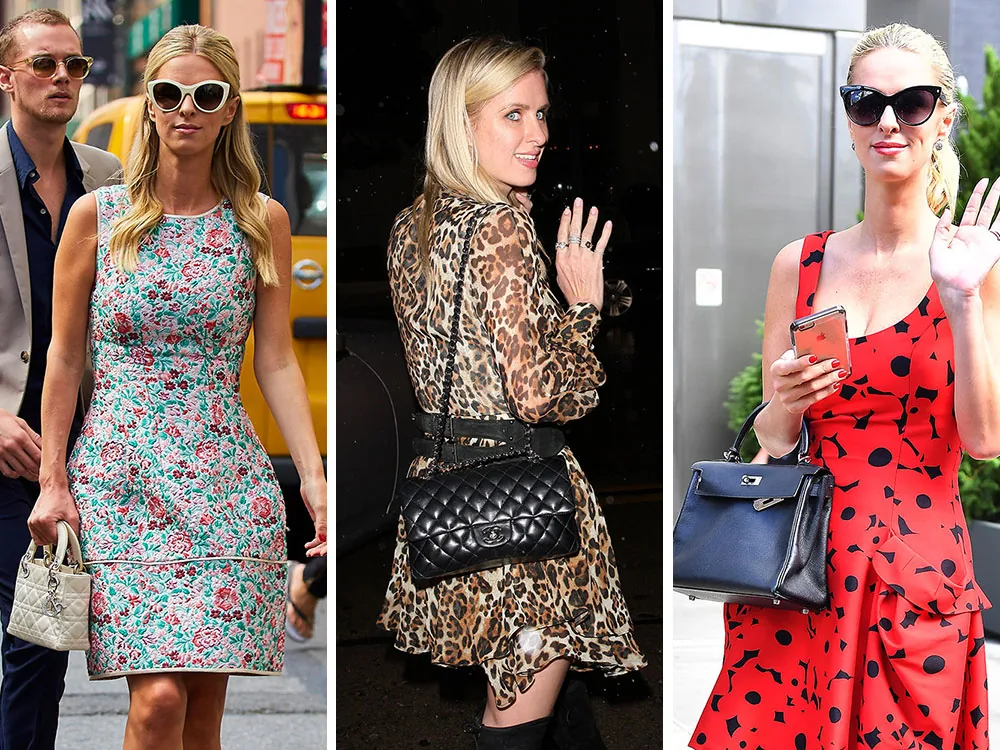 Reference image illustrating Nicky Hilton’s Post-Baby Handbag Collection: 8 Designer Bags She Carried After Motherhood