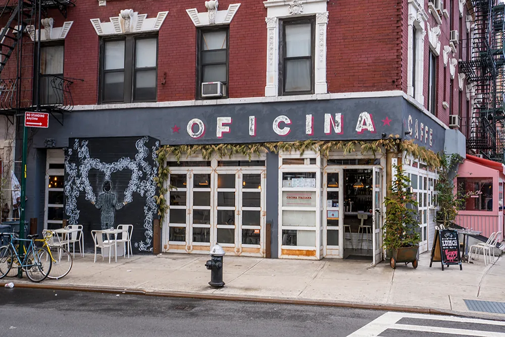 Reference image illustrating NYC Brunch Spot Oficina 1M: A Nolita Italian Café for Fashion Lovers and Foodies
