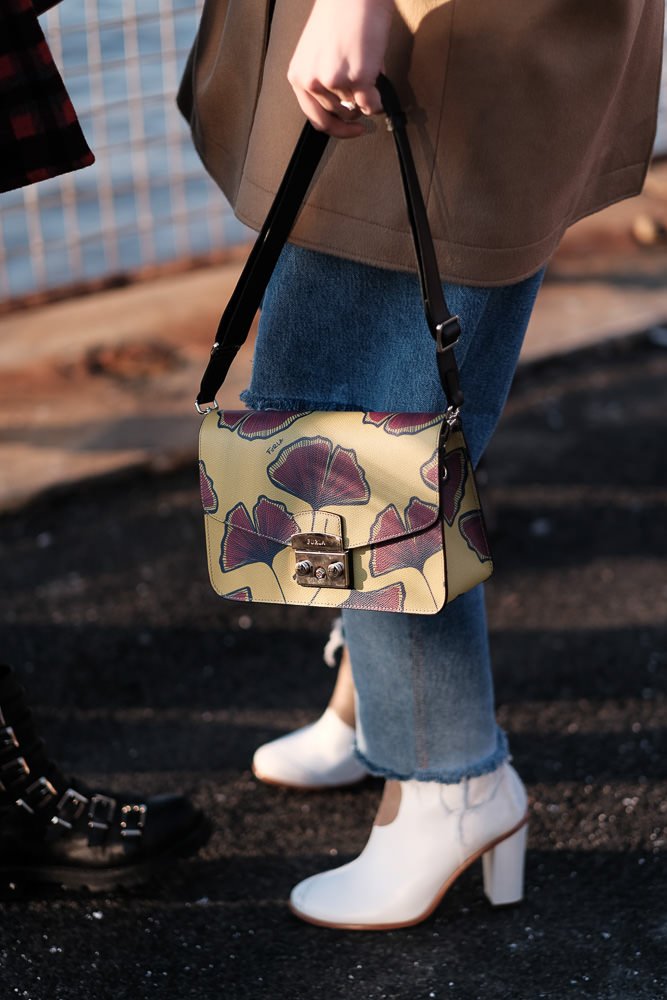 Reference image illustrating NYFW Street Style Bag Gallery: The Best Handbags Spotted During New York Fashion Week