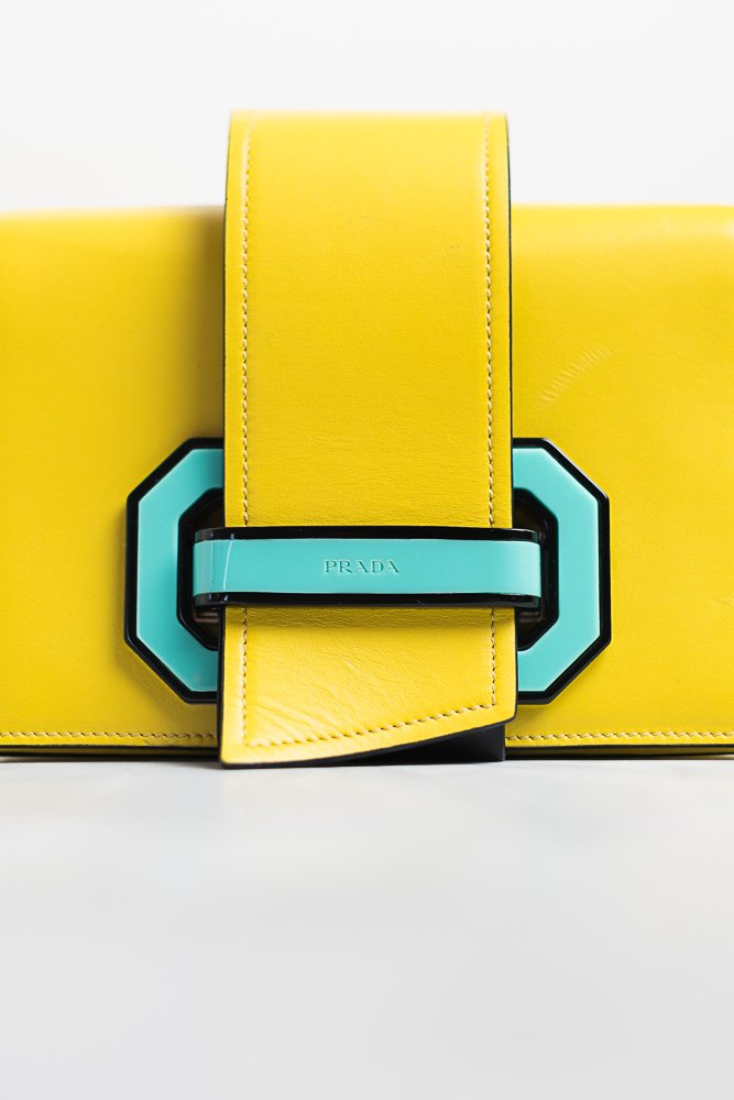 Reference image illustrating Prada Plex Ribbon Geometric Bag Review: A Modern Twist on a Classic Silhouette