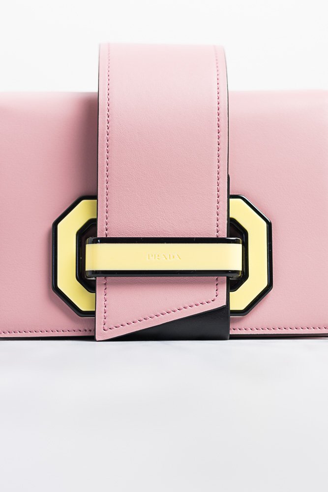 Reference image illustrating Prada Plex Ribbon Geometric Bag Review: A Modern Twist on a Classic Silhouette