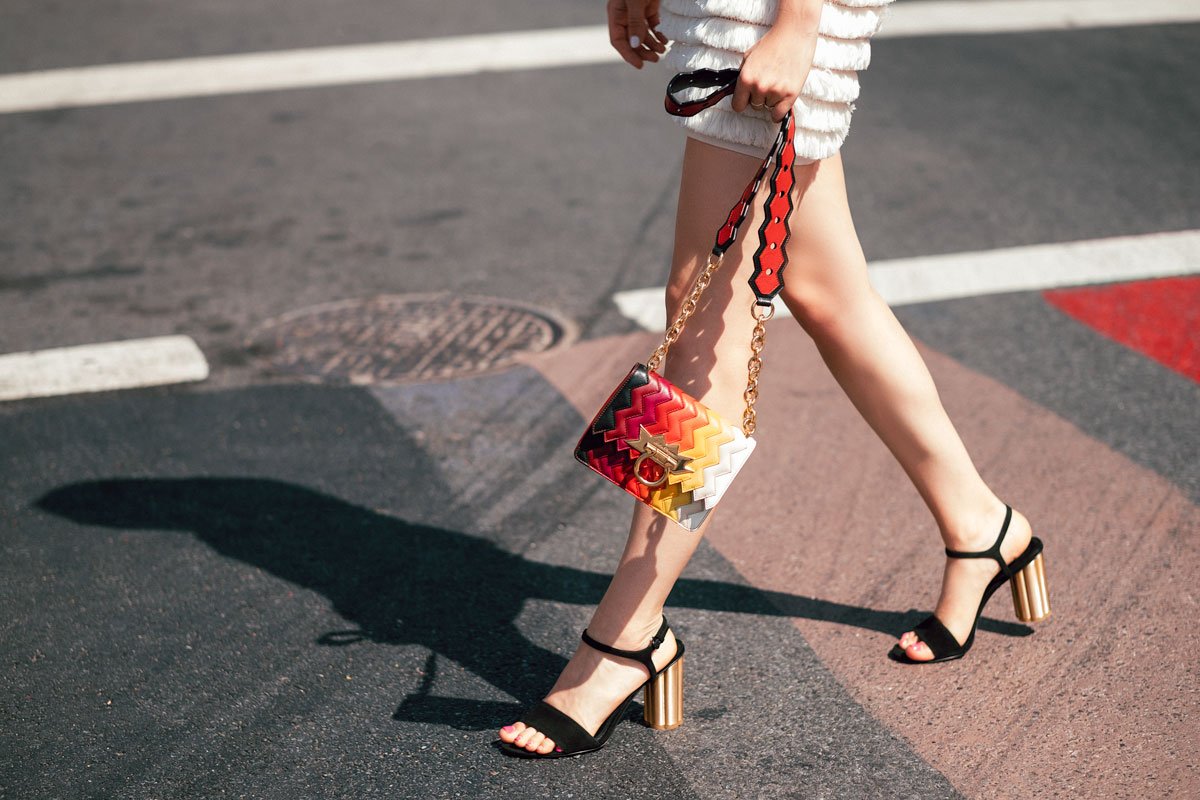 Reference image illustrating Salvatore Ferragamo x Sara Battaglia: A Closer Look at the Zigzag Capsule Collection