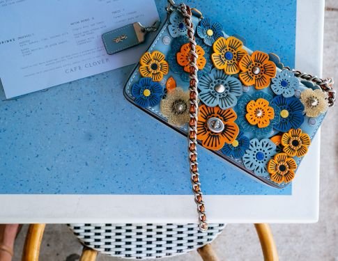 Styling Coach’s Glitter Tea Rose Bags at NYC’s Cafe Clover: A Luxury Lunch Guide cover image