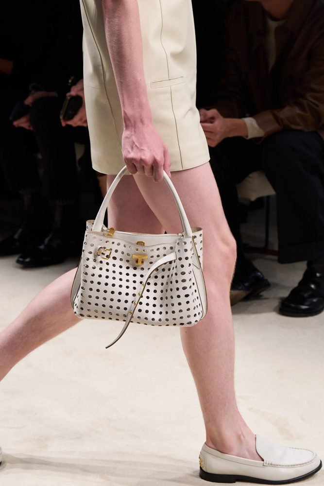 Reference image illustrating Tod’s Newest Bag Reinvents Its Signature T