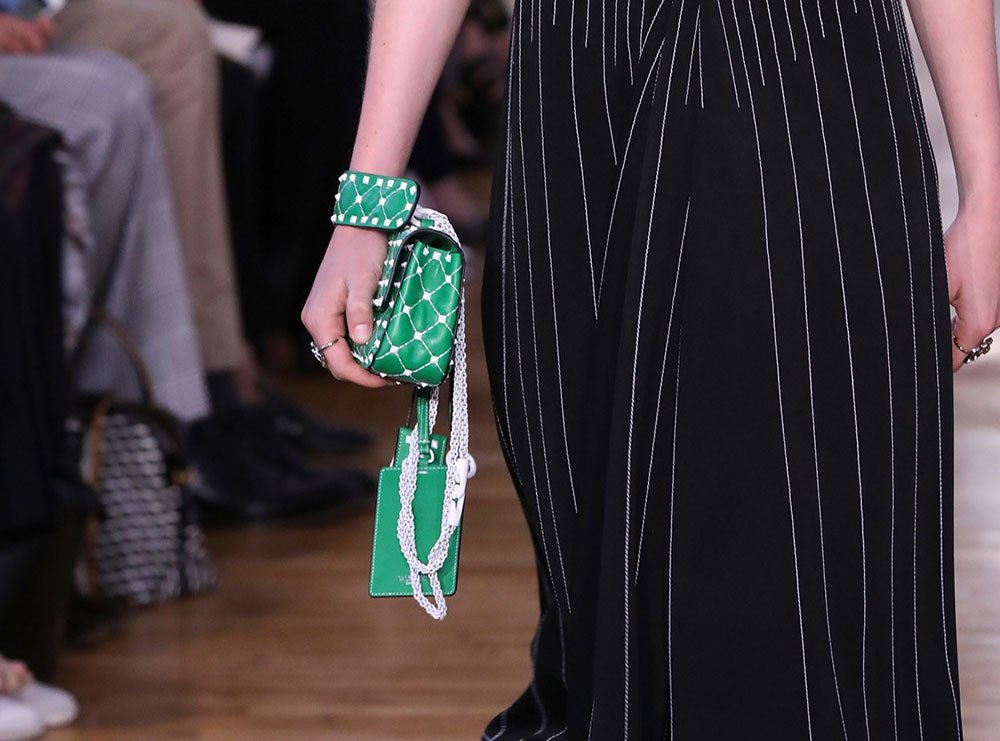 Reference image illustrating Valentino Resort 2018 Handbags: Playful Rockstuds and Candy Colors