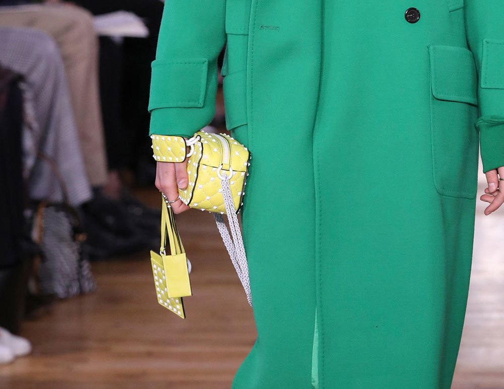 Reference image illustrating Valentino Resort 2018 Handbags: Playful Rockstuds and Candy Colors
