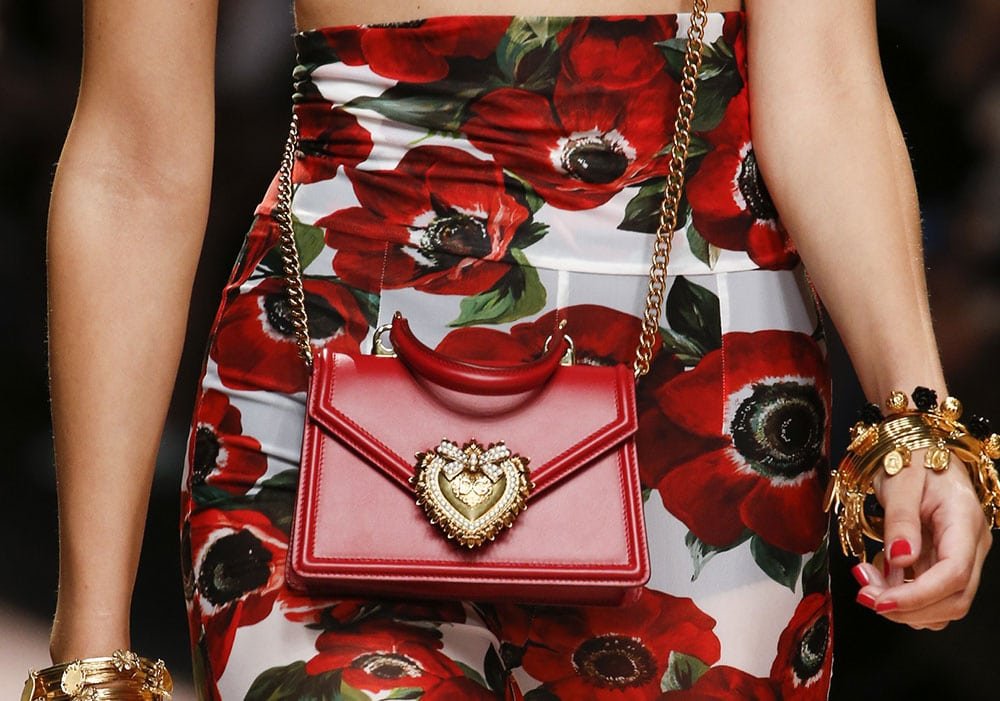 Reference image illustrating 13 Standout Runway Bags from Milan Fashion Week Spring 2019