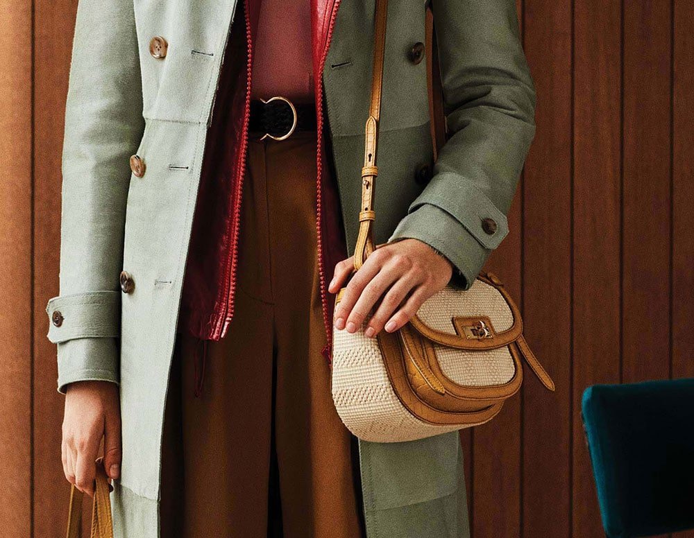 Reference image illustrating 13 Standout Runway Bags from Milan Fashion Week Spring 2019