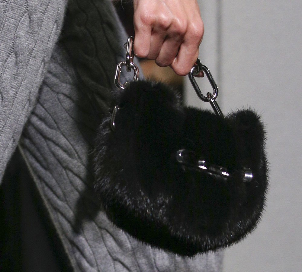 Reference image illustrating Alexander Wang Fall 2018 Handbags: Cross-Body Fanny Packs and Nylon Styles Inspired by Prada