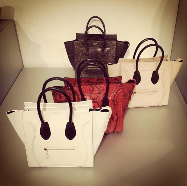 Reference image illustrating An Instagram Insider Peek at the Bags of Celine Pre-Fall 2013