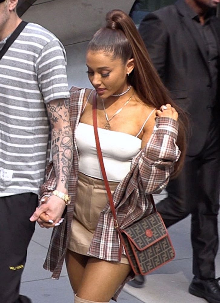 Reference image illustrating Ariana Grande’s Vintage Bag Collection: Chanel, Hermès, Louis Vuitton & More