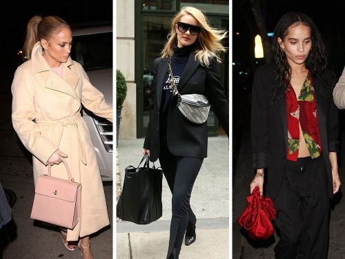 Balenciaga and Saint Laurent Lead Celebrity Handbag Choices This Week thumbnail