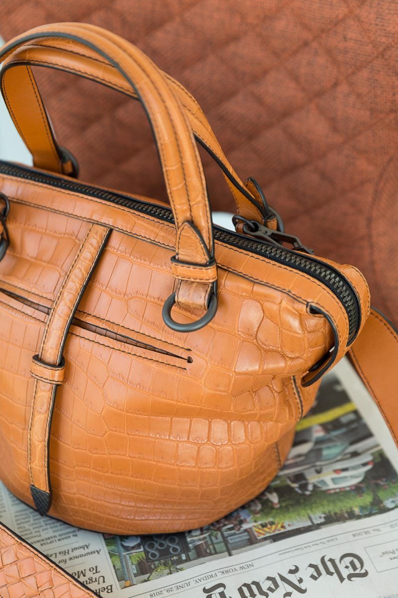 Reference image illustrating Bottega Veneta Fall 2018 Handbags: Tambura and Palio Fringe Messenger Reviewed