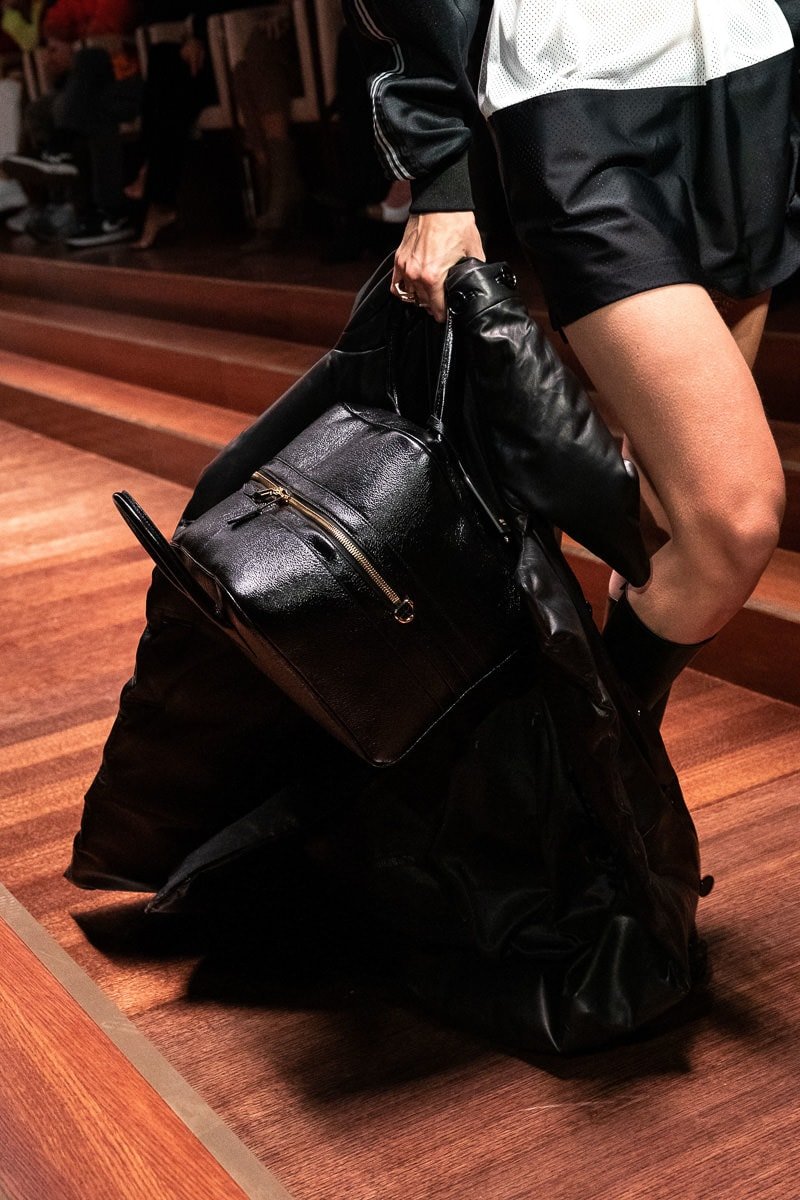 Reference image illustrating Burberry Fall 2019 Runway Bags: Riccardo Tisci’s Streetwear Vision for a New Era