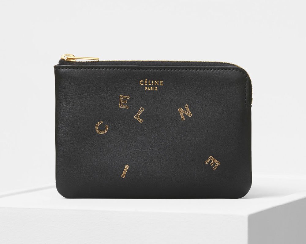 Reference image illustrating Céline Spring 2018 Small Leather Goods: 35+ Wallets, Card Cases & Coin Purses Now In Stores