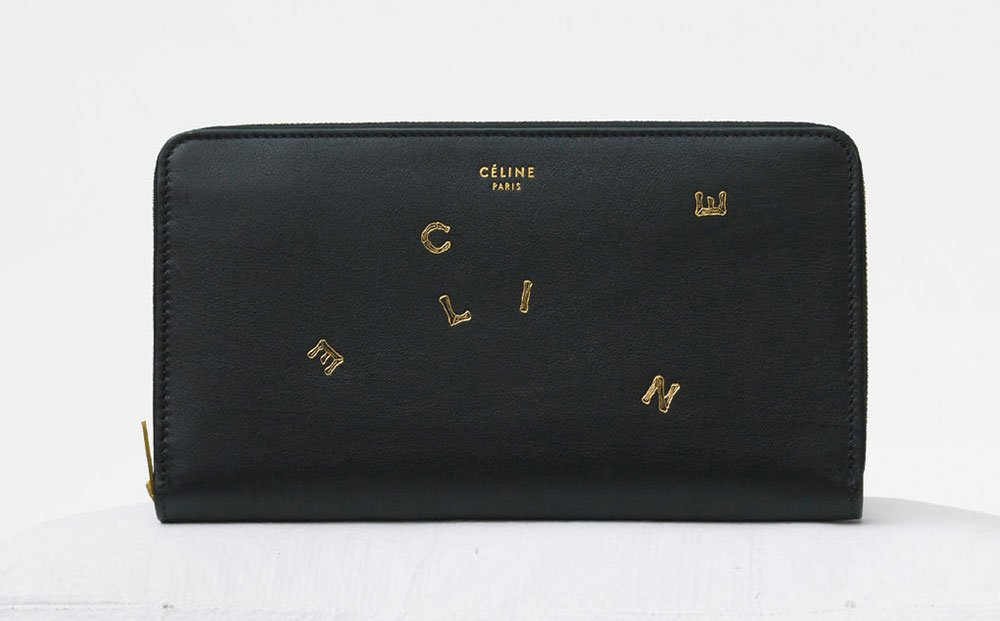 Reference image illustrating Céline Spring 2018 Small Leather Goods: 35+ Wallets, Card Cases & Coin Purses Now In Stores