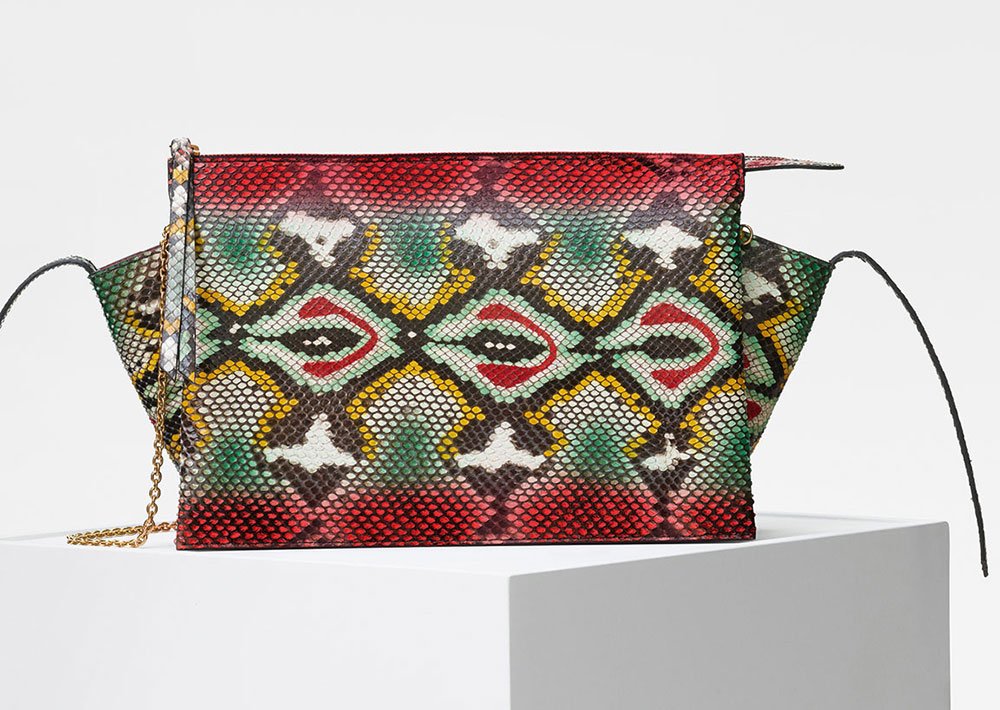 Reference image illustrating Céline Trifold Crossbody Clutch Review: Why This Understated Python and Crocodile Bag Deserves a Spot in Your Collection