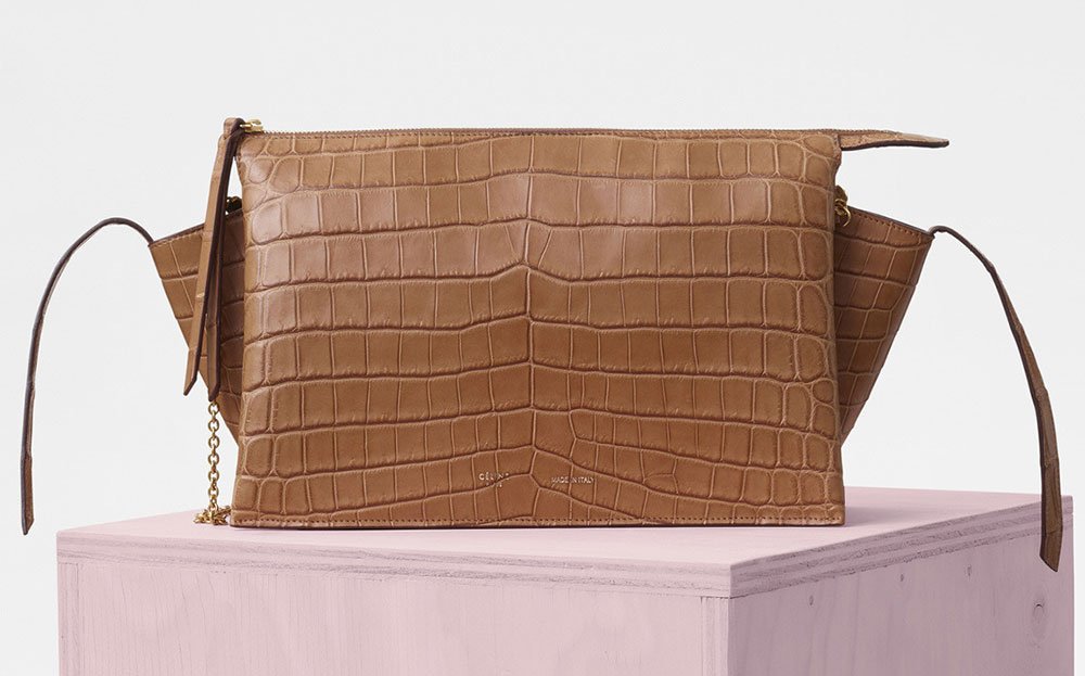 Reference image illustrating Céline Trifold Crossbody Clutch Review: Why This Understated Python and Crocodile Bag Deserves a Spot in Your Collection