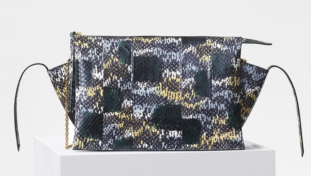 Reference image illustrating Céline Trifold Crossbody Clutch Review: Why This Understated Python and Crocodile Bag Deserves a Spot in Your Collection