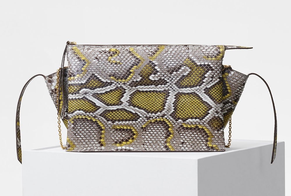 Reference image illustrating Céline Trifold Crossbody Clutch Review: Why This Understated Python and Crocodile Bag Deserves a Spot in Your Collection