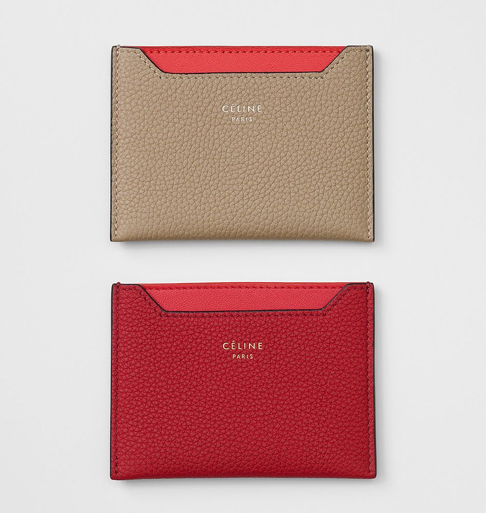 Reference image illustrating Céline Winter 2017 Small Leather Goods: Over 50 Wallets, WOCs, and Clutches to Shop Now