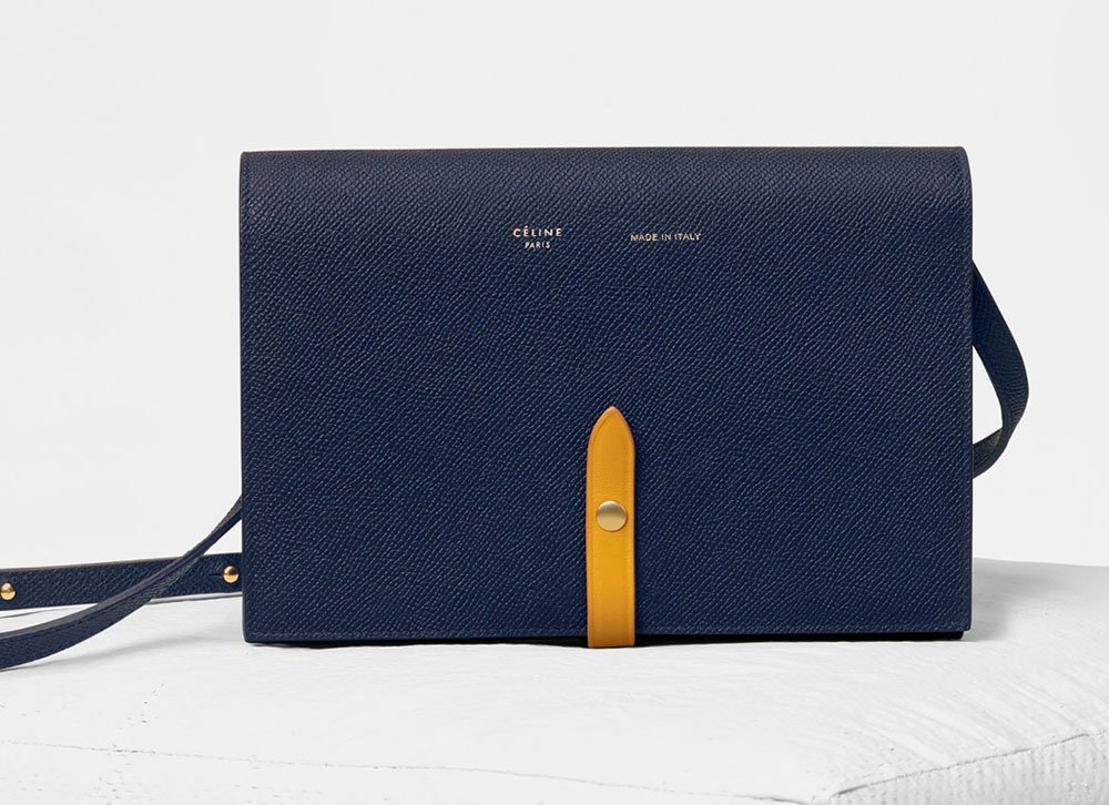 Reference image illustrating Céline Winter 2017 Small Leather Goods: Over 50 Wallets, WOCs, and Clutches to Shop Now