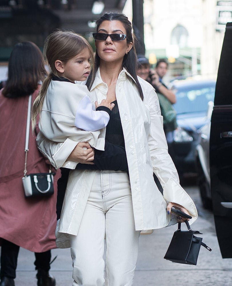 Reference image illustrating Celebrities and Their Designer Bags: Hermès, Prada, Fendi, and More in a Mommy & Me Edition