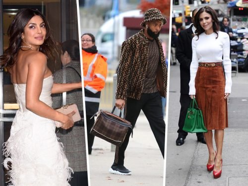 Celebrities Carry Fendi, Celine, Louis Vuitton & More for Fall Occasions and Halloween Outings thumbnail