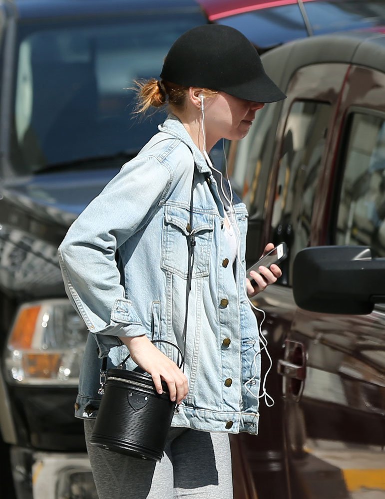 Reference image illustrating Celebrities Hit the Road with Gucci Marmont, Mark Cross Dorothy, and Tod’s Sella Bags