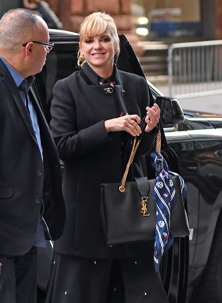 Reference image illustrating Celebrities Spotted with Chanel and Louis Vuitton Bags This Week: Ana Faris, Ashanti, and More