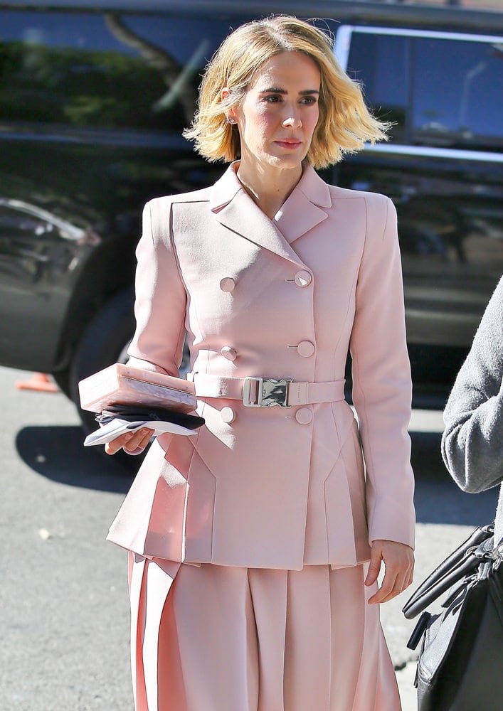 Reference image illustrating Celebrities Spotted with Chanel, Hermès, and Givenchy Bags on Promo Tours and Red Carpets