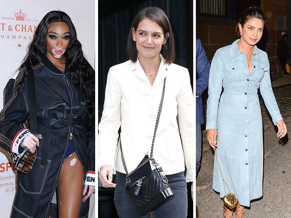 Reference image illustrating Celebrities Spotted with Fendi, Chanel, and Gucci Bags at NYC Parties This Week