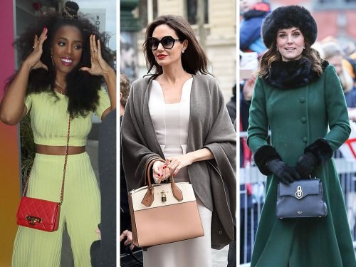 Celebrities Spotted with Gucci, Louis Vuitton, and Mulberry Bags: Angelina Jolie and Kate Middleton Lead the Week thumbnail