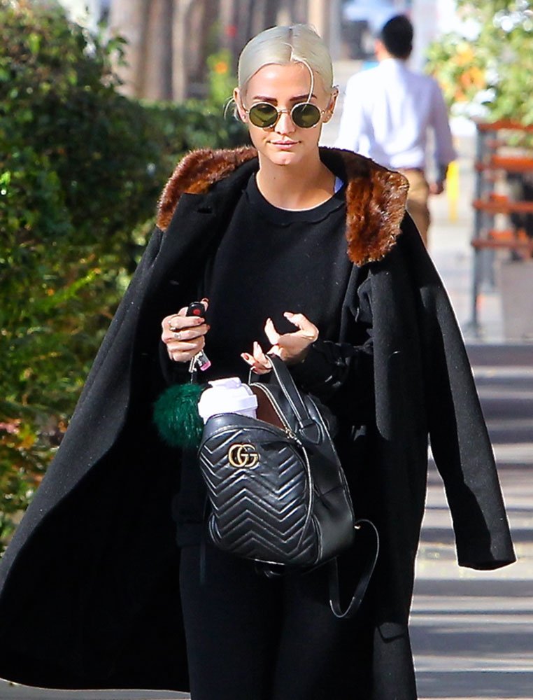 Reference image illustrating Celebrities Spotted with Hermès, Louis Vuitton, and The Row Bags During Press Tours and LA Outings