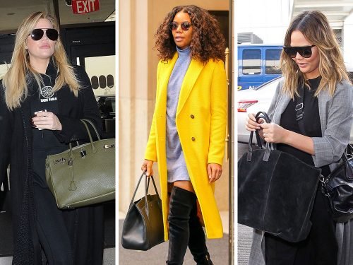 Celebrity Airport Style: Oversized Designer Duffels from Aerin, Givenchy, and Louis Vuitton thumbnail