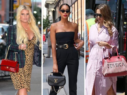Celebrity Bag Watch: Jessica Simpson, Jennifer Lopez & More in NYC with Hermès, Valentino & Fendi thumbnail