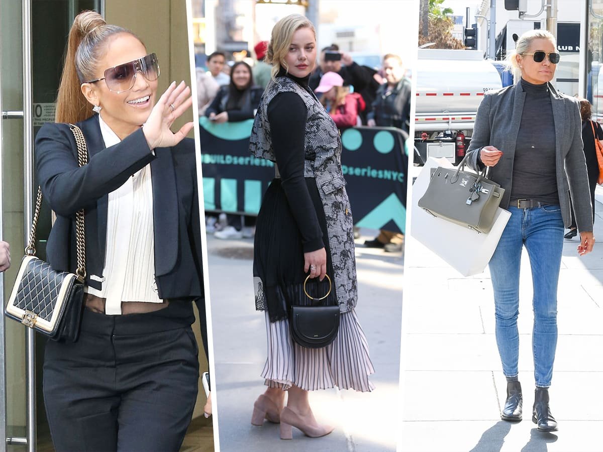 Reference image illustrating Celebrity Book Tours and Netflix Promos: The Best Designer Bags Spotted at NYC’s BUILD Series