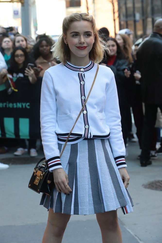 Reference image illustrating Celebrity Book Tours and Netflix Promos: The Best Designer Bags Spotted at NYC’s BUILD Series