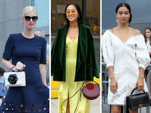 Celebrity Handbag Moments at New York Fashion Week Spring 2018 thumbnail