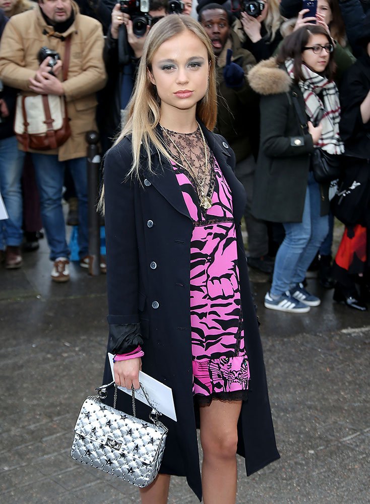 Reference image illustrating Celebrity Handbag Moments from Paris Fashion Week Fall 2018: Louis Vuitton, Dior & Valentino