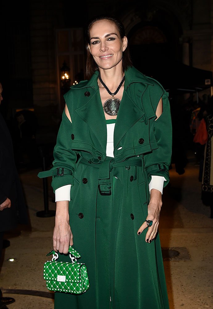 Reference image illustrating Celebrity Handbag Moments from Paris Haute Couture Week Spring 2018