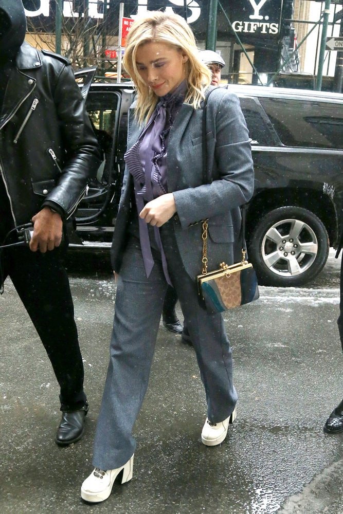 Reference image illustrating Celebrity Handbag Sightings at Fashion Week: Birkin, Dior, and Gabriela Hearst