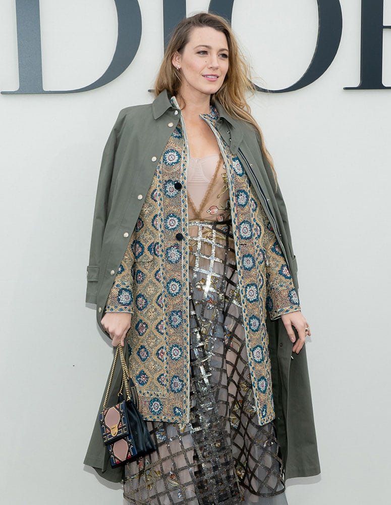 Reference image illustrating Celebrity Handbag Sightings at Paris Fashion Week: Dior, Saint Laurent, and Gucci Lead the Way
