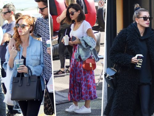 Celebrity Handbag Sightings: Chloé, Saint Laurent & Celine at the Farmers Market thumbnail