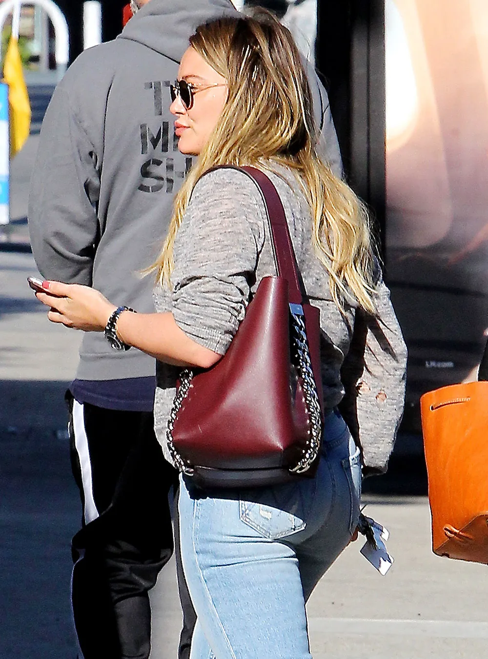 Reference image illustrating Celebrity Handbag Sightings: Givenchy, Gucci, Louis Vuitton & More in Fall 2017