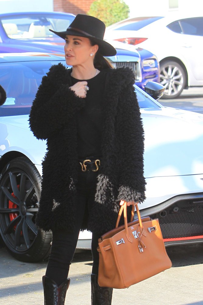 Reference image illustrating Celebrity Handbag Sightings: Hermès Birkins, Chanel Classics & Louis Vuitton Runway Bags