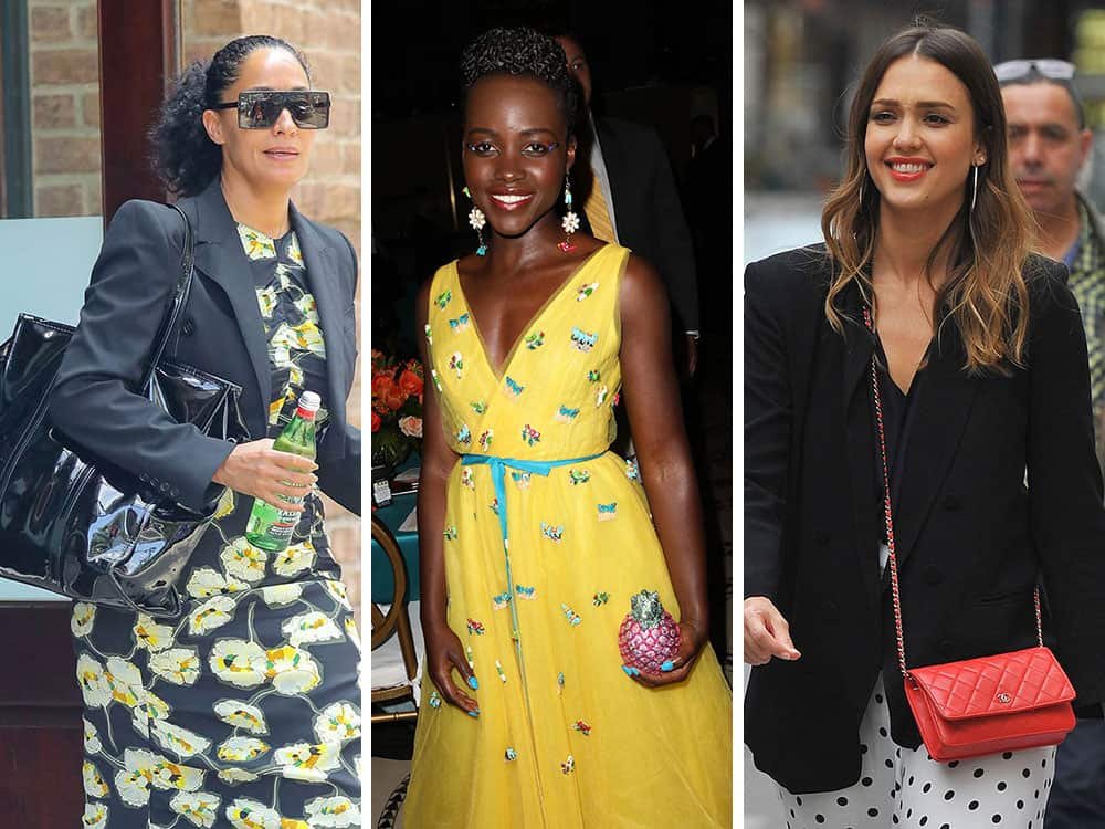 Reference image illustrating Celebrity Handbag Sightings: Judith Leiber Clutches, Chanel in Paris, and More