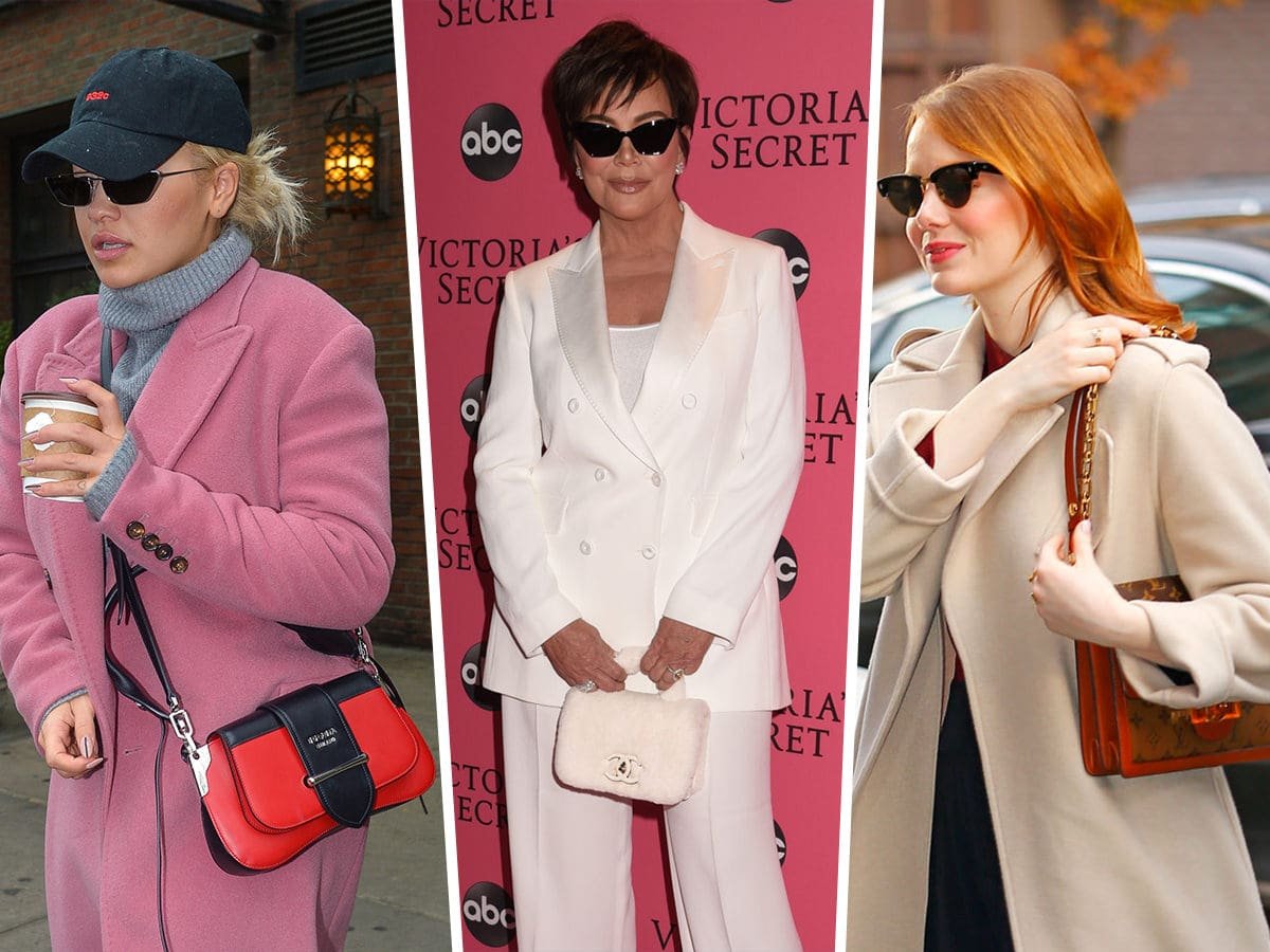 Reference image illustrating Celebrity Handbag Sightings: Louis Vuitton, Gucci, and Chanel Lead Holiday Style